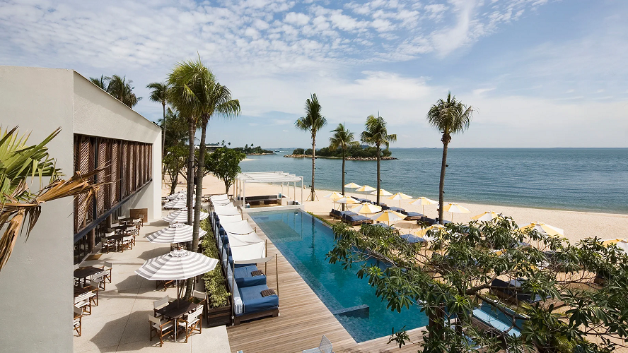 best beach clubs in Singapore