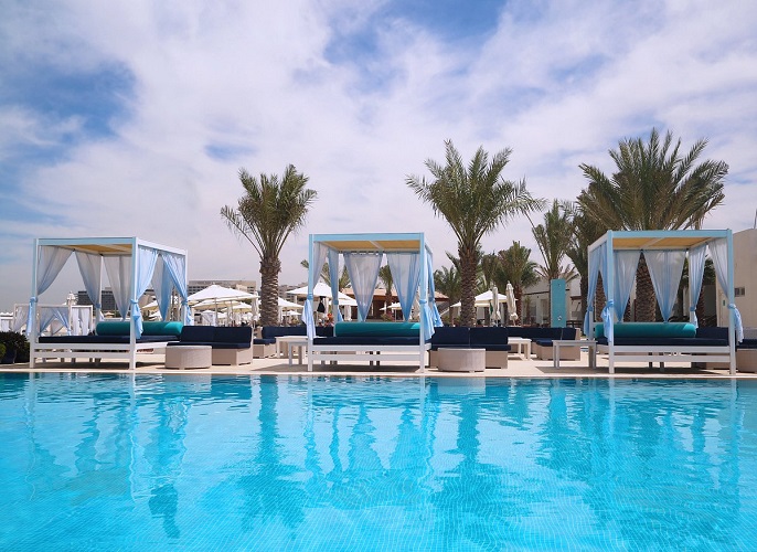 Beach club Abu Dhabi