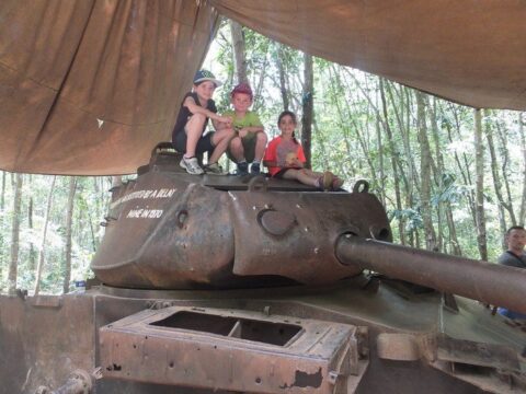 Fun things to do in Vietnam - Cu Chi Tunnels