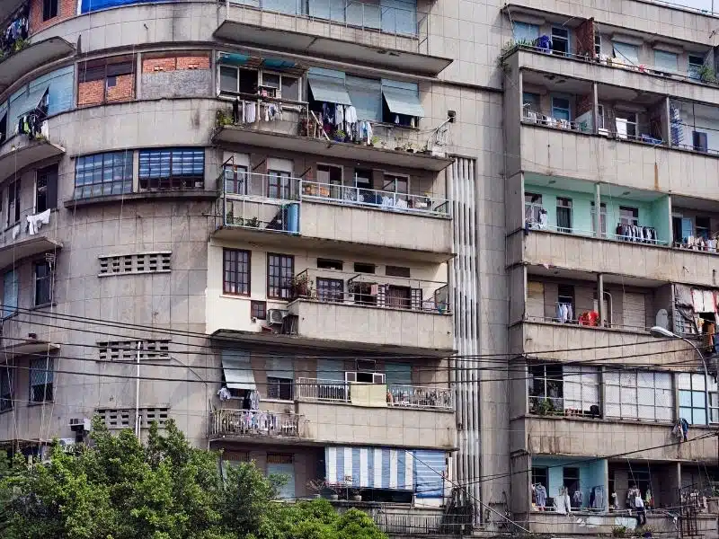 Typical apartments in Ho Chi Minh City