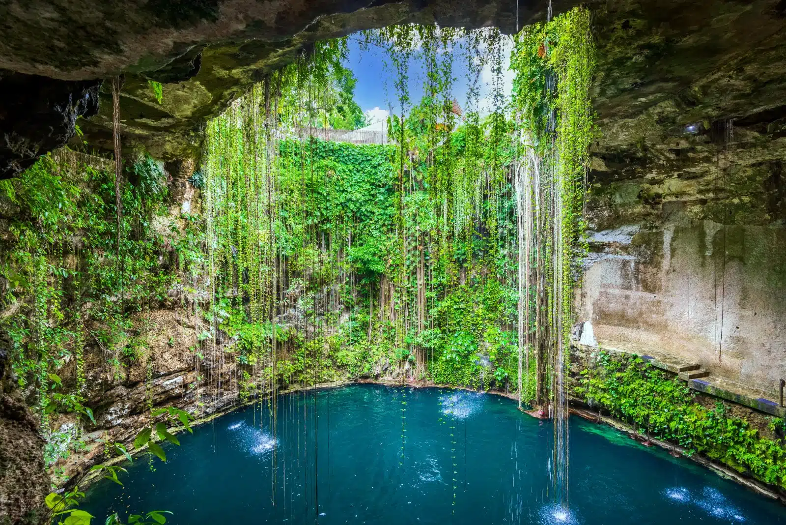 cancun, cenote